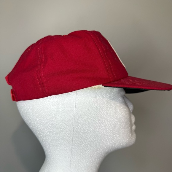 Vintage Marlboro Racing Team Snapback Hat Red Adjustable Cap - Picture 5 of 7